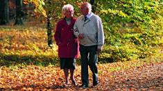 Rheuma-Tipps: In Bewegung bleiben, Rheuma-Tipps, Senioren, Herbstwald