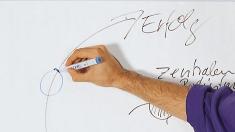 Stress: Mann an der Flipchart, Stress, Stresstypen